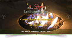Desktop Screenshot of lopezlanddesign.com